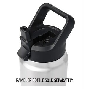 YETI Rambler Straw Cap‎ Lid Replacement Part Accessory Black